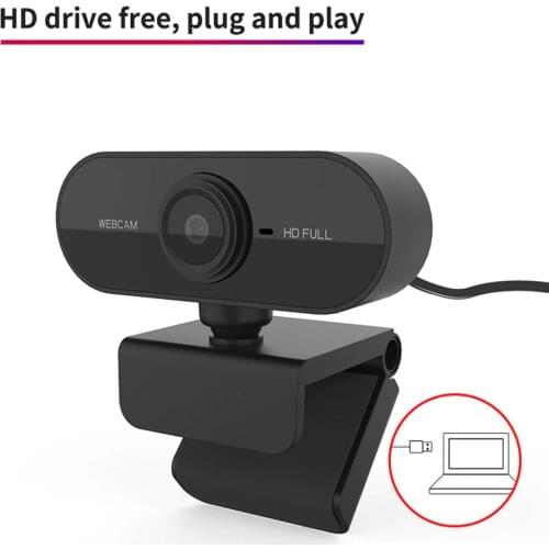HD Webcam 1080p USB Camera Rotatable Video Recording Web Camera with Microphone For PC Computer Widescreen Video para pc
