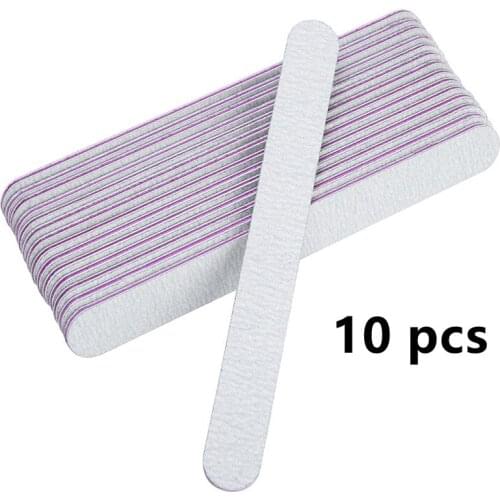 10pcs Nail Art Tools Scrub Strips Nail Remover Rub Strips Make Nail Patches File Strips Polishing Reshaping Polishing Nail Tools