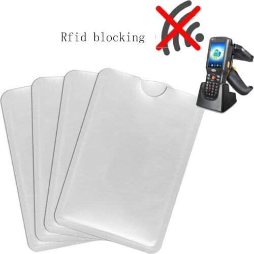 10PCS New RFID Credit Card Protector Anti Theft Blocking Card Holder Sleeve Skin Case Covers Protection Bank Card Case