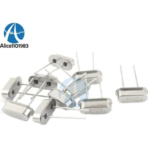 10pcs lot HC-49S 10.000MHZ 20pF 10MHZ 10M Crystal Oscillator New Arrival