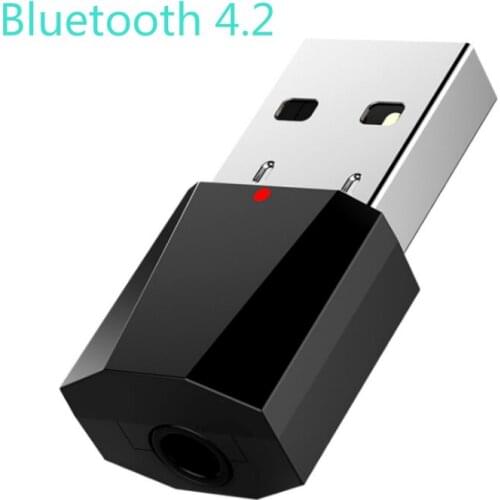 2019 USB Wireless Bluetooth4.2 3.5mm Audio Stereo Receiver for Car AUX Speaker Headphone