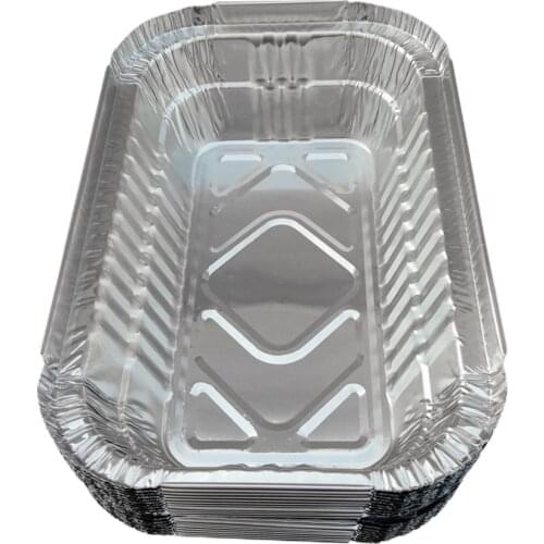 20x Aluminum Foil Grill Drip Pans for Outdoor BBQ Weber Grills Cooking