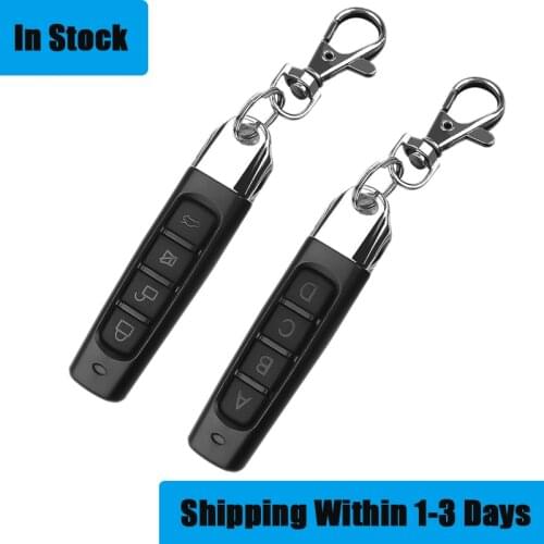 4 Buttons Clone Remote Control 433MHZ Wireless Transmitter Garage Gate Electric Door Copy Controller Anti-theft Lock Key