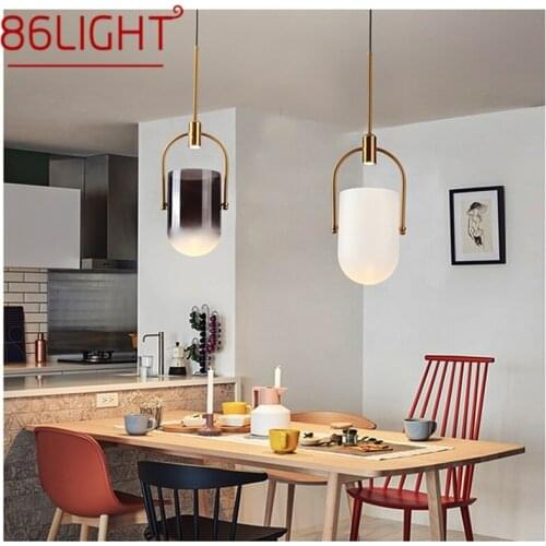 86LIGHT Nordic Creative Pendant Light Contemporary Simple LED Lamps Fixtures for Home Dining Room