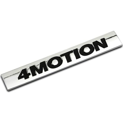 ABS 4MOTION Car Stickers Emblem Decorations for Volkswagen VW Tiguan Passat B5 B6 B7 Polo Golf 4 5 6 7 Touran Bora car styling