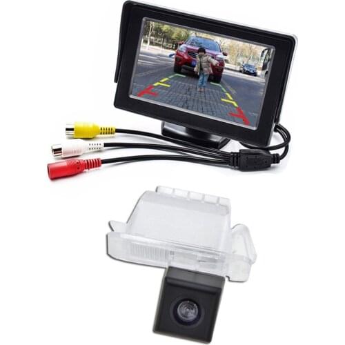 Car Backup Monitor for Reverse Camera for Ford Focus Fiesta Mondeo Kuga Transit Rear View Back Parking