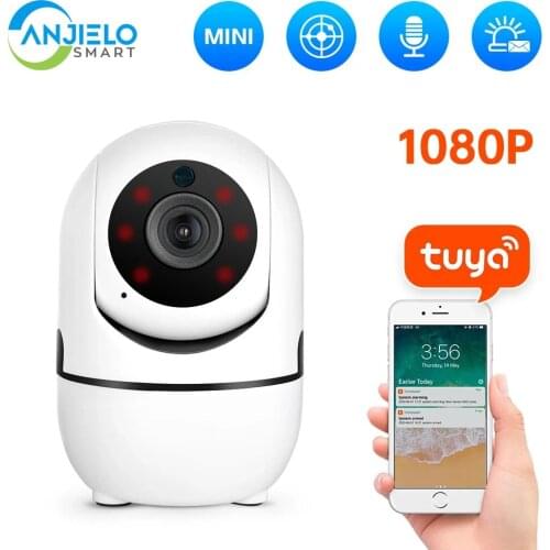 1080P IP Camera Tuya APP Automatic tracking Home Security Indoor Camera Surveillance CCTV Wireless WiFi Camera Baby Monito