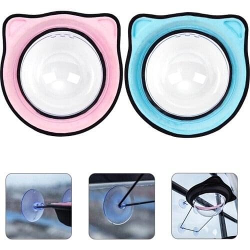 Cats Hammock Resting Seat Space Saving Window Mounted Perches Kitten Transparent Hanging Bed with 4 Suction Cups