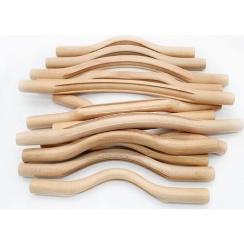 100% New Natural Wood Guasha Stick for Back Neck Shoulder Abdomen Leg Body Massage Health Care Gua Sha Wooden Tools Rod Massager