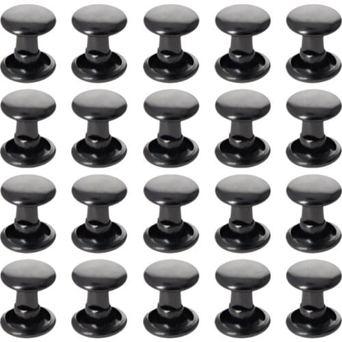 1/5/20pcs Leather Tools Leather Brush/Buttons 6/8/10mm Leather Pitch Gauge 100/150/200mm Wool+Carbon Steel/Carbon Steel Plating