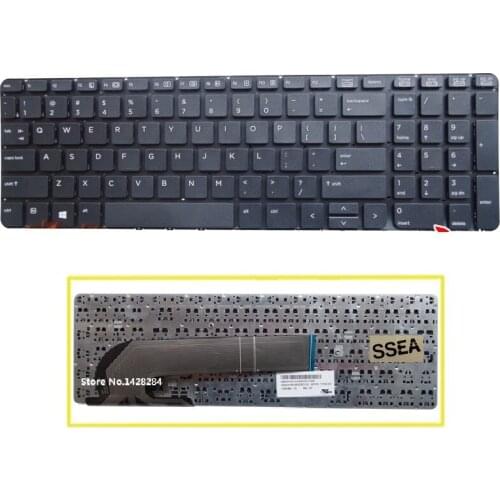 SSEA New US keyboard NO frame for HP PROBOOK 450 G2 470 G0 G1 G2 455 G2 laptop US keyboard