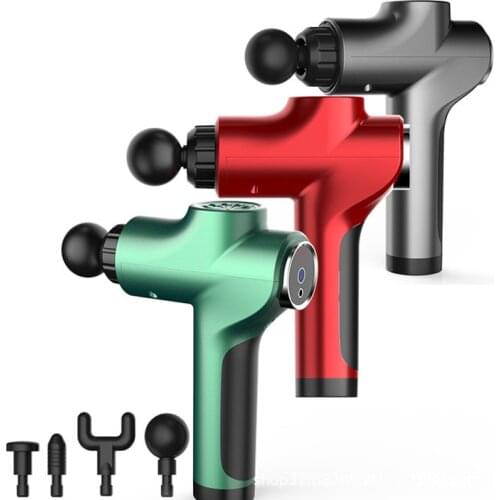 Muscle Massage Gun High Speed Fascia Muscle Relax Deep Tissue Massager Gun Pain Relief Therapy Body Fitness Relaxation Shaping