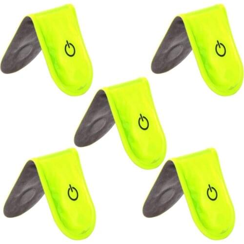 Night Running Reflector Magnetic Clip On Strobe Running Walking Bike Cycling For Riding Safety Led Design Outdoor Sports