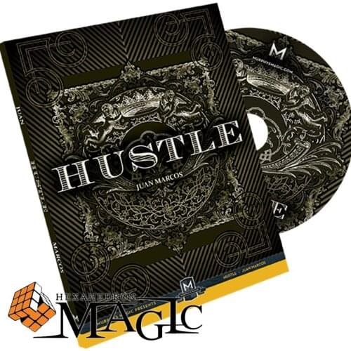2017 New Hustle ( and Gimmick) by Juan Manuel Marcos ,illusion close-up card magic trick products murphys / wholesale