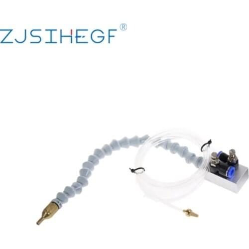 Cooling Machine Mist Coolant Lubrication Spray System Machine Metal Cutting Engraving For 8mm Air Pipe CNC Lathe Milling Drill