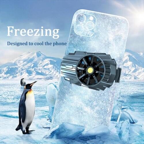 Cooler Fan Portable USB Radiator Mobile Phone Radiator Cooler Gaming USB Cooling Fan Heat Sink for 4.7-7.5 inch