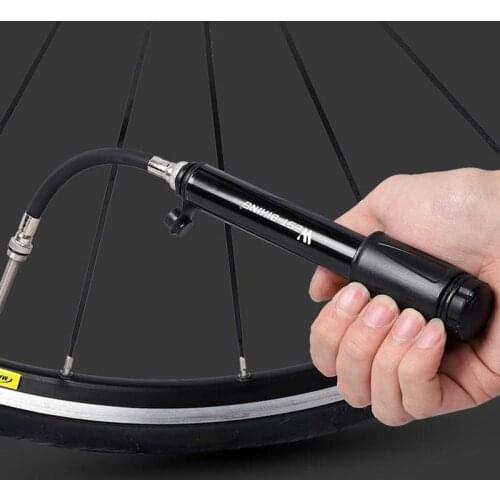 Portable Bicycle Pump Mini Bicycle Pump Cycling Hand Air Pump Ball Tire Inflator Schrader Presta Valve Mountain Road Bike Pump