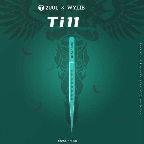 Feather Ti11 2UUL x WYLIE Co-Produced Super Light Titanium Special Tip Flying Wire Handheld Tweezer For iPhone Repair Assistant
