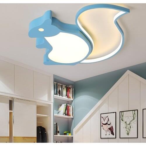 Nordic LED cartoon ceiling lights dimmable modern animal children kindergarten bedroom decor led ceiling Lamp lights for room