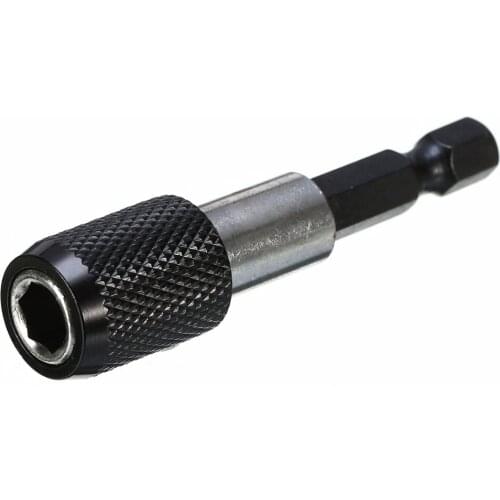 1Pcs 1/4" 60mm Hex Shank Magnetic Quick Release Screwdriver Bit Drill Holder Metal For Electric Drill