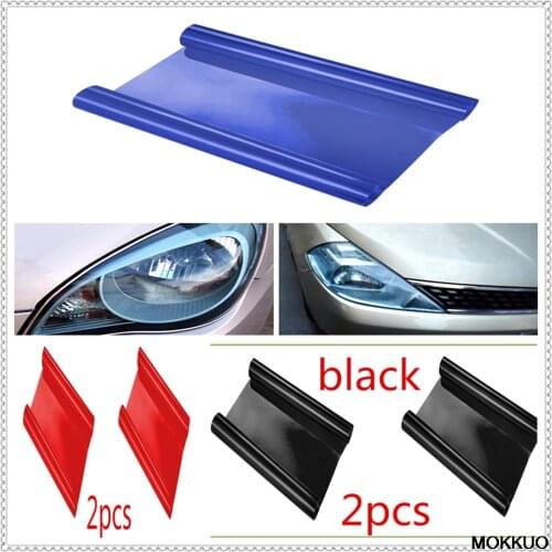 30*60cm 2pcs Car HeadLight tialLight Decor Vinyl Film Sticker Decal for Kia KND-4 Spectra5 Spectra Rio5 Multi-S Amanti Opirus