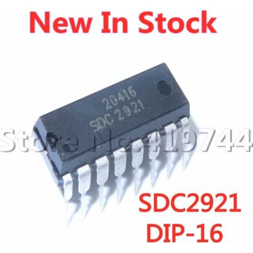5PCS/LOT SDC2921 DIP-16 Switching Power Supply Control IC In Stock NEW original IC
