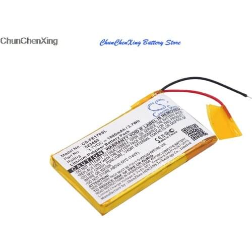 ALLCCX Cameron Sino 1000mAh Amplifier Battery for Fiio E17, E7