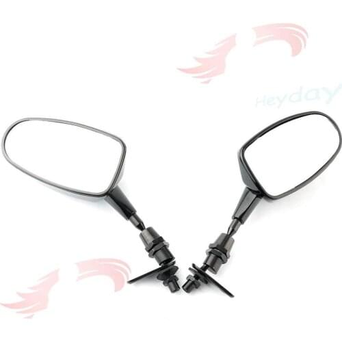 Side Rear View Mirrors For Kawasaki ZX6/ZX6R 1995-2002 & ZX6RR 636 2003-2004 & ZX10R 2004-2007
