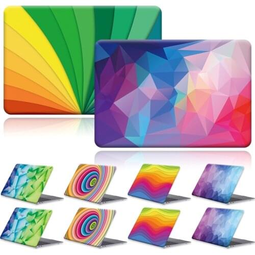 For MacBook Air 11/13"/MacBook Pro 13/15/16" Touch Bar/ MacBook Pro 13/15" Retina /Macbook 12 Watercolor pattern Laptop case