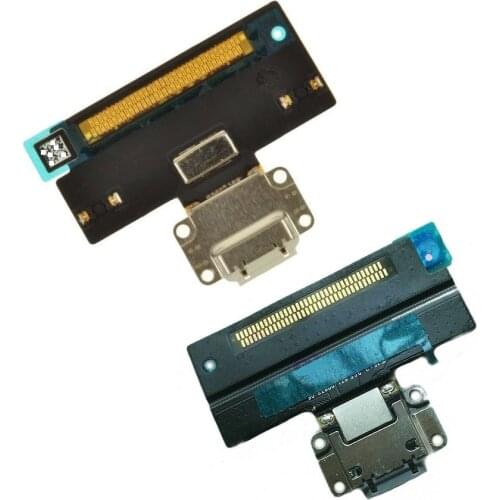 For Apple IPad Pro 10.5" 2017 Charge Charging Port Dock Connector Flex Cable Repair Part White Gray