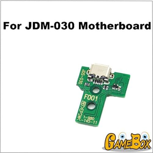 For PS4 USB Charging Port Board With 12 Pin Flex Cable For JDS-030 PS4 Controller