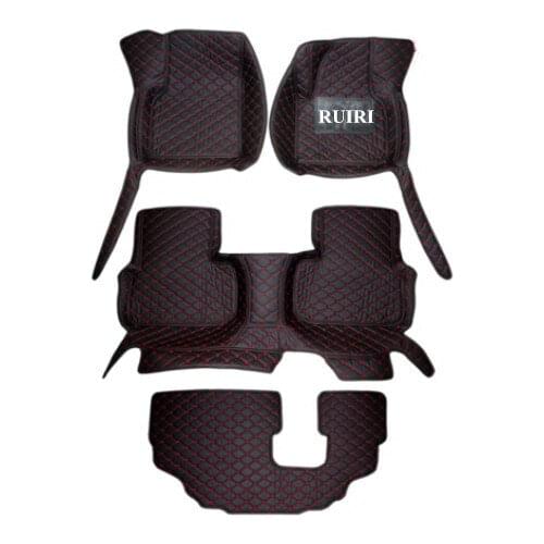 Good quality! Custom car floor mats for Right Hand Drive Skoda Kodiaq 7 seats 2019 2018 2017 waterproof car carpets for KODIAQ