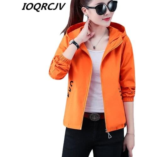 2020 Spring Autumn Women Jacket Fashion Zipper Hooded Coat Casual Outwear Female Windbreaker Loose Overcoats Plus Size 4XL P558