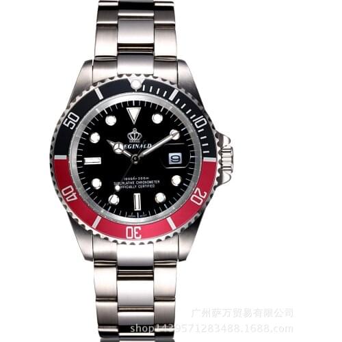 Wrist watches Wrist watches Crown male watch business casual men Steel waterproof calendar Quartz Wrist watches