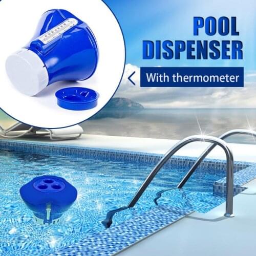 Floating Water Swimming Pool Accessories Chlorine Automatic Tablet Dispenser Disinfection Pill Float Cup Floating Dosing Device