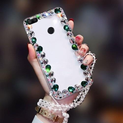Transparent Diamond-encrusted Case Is Suitable For Huawei Honor 9i All-inclusive Minimalist Design
