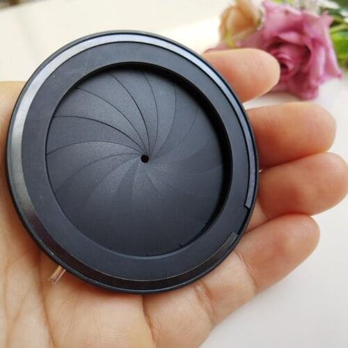 50pcs Adjustable 2-44mm Iris Aperture Diaphragm for Microscope Digital Camera Phone Telescope Light Regulator with 16pcs Leaves
