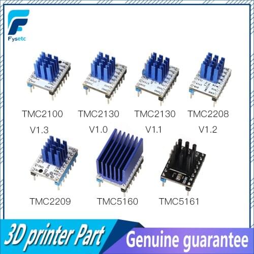 TMC2100 V1.3 TMC2130 TMC2208 V1.2 TMC2209 V3.0 TMC5160 TMC5161 Stepper Motor StepStick Mute Driver Silent Excellent Stability