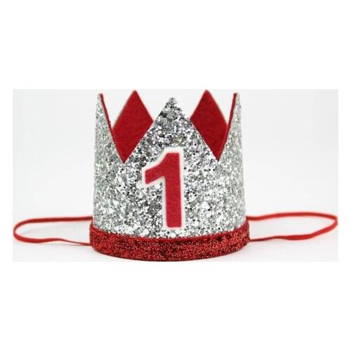 First Birthday Hat 1st Birthday Party Crown 1st Cake Crown First Birthday Outfit Baby Kids Hair Accessory