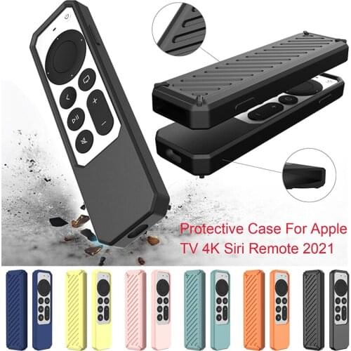 Silicone Remote Protective Shell For Apple TV 4K Siri Remote 2021 Anti-Slip