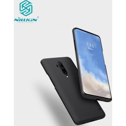 Nillkin Frosted PC case Hard Protector back cover for Oneplus 7T pro phone bag case for One plus 7T pro plastic mobile cases