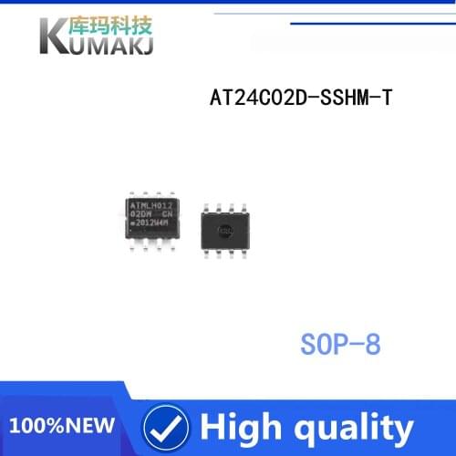 10PCS/LOT 100%Original New HAT24C02D-SSHM-T HAT24C02D SSHM T SOP-8 EEPROMs serial