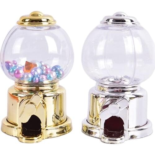 10cm x 6cmCreative Cute Sweets Mini Candy Machine Bubble Toy Dispenser Coin Bank Kids Toy Warehouse Price Chrismas Birthday Gift