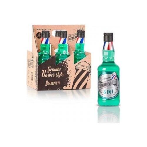 3 in 1-Beardburys shampoo, Gel & Conditioner