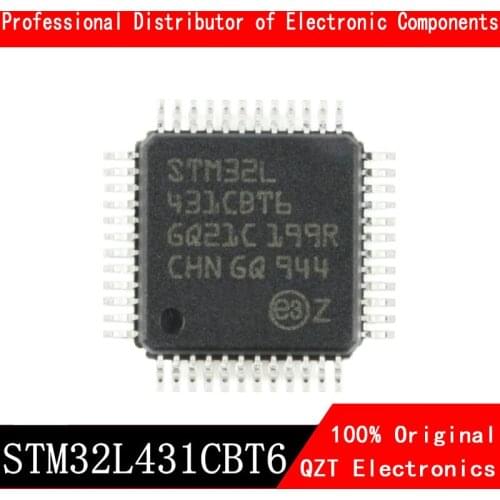 5pcs/lot new original STM32L431CBT6 STM32L431 LQFP48 microcontroller MCU In Stock
