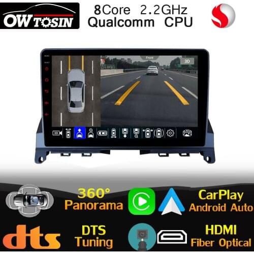 9" IPS Qualcomm CPU Android For Mercedes Benz C Class 3 W204 S204 C180 C200 2006-2011 Car GPS Radio Optical HDMI 4G LTE WiFi DSP