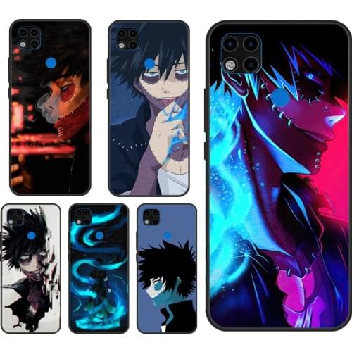 My Hero Academia Dabi Case For Xiaomi Redmi Note 7 8 9 10 Pro Note 9S 8T Cover Fundas For Redmi 9T 9A 8A K40 9C