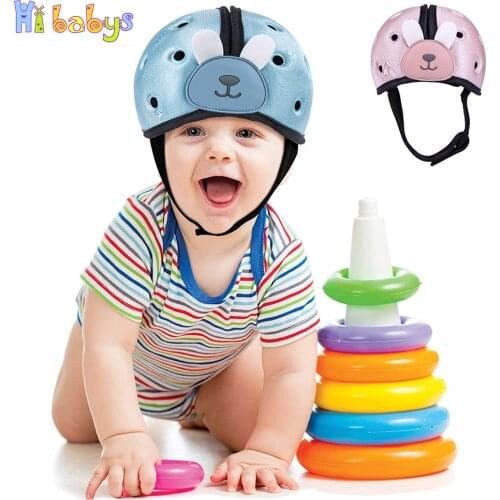 Baby Hat Safety Helmet Kids Walking Anti-collision Protective Caps Toddler Adjustable Head Security & Protection For Boys Girls