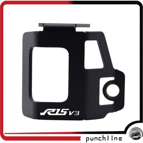 Fit R15 V3 For ZYF-R3 YZF-R25 MT-03 MT-25 2015-2021 R6 10-21 YZF-R1 R1M 98-21 rear brake fluid reservoir guard cover protector