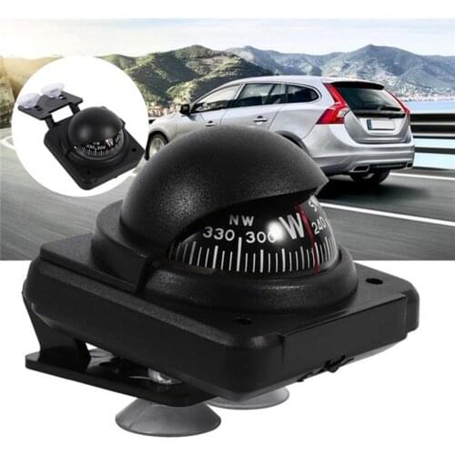 Hot Sale 80% Marine Boat Car Adjustable Suction Cup Compass Navigation Ball Interior Decor